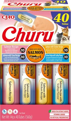 INABA Churu Salmon Variety Pack 44% Off