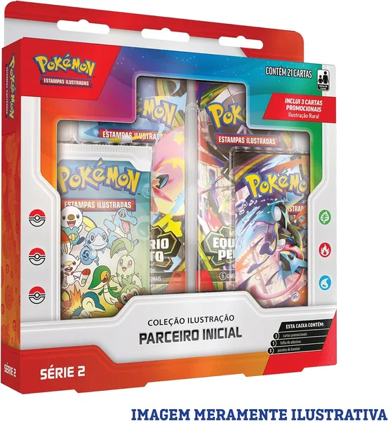 Coleção de Ilustrações Pokémon TCG: Primeiro Parceiro (Q2 2026) - Melhor Preço