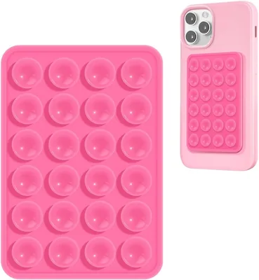 Soporte para Celular SC ACCESORIOS con Ventosa de Silicón para Superficies Lisas, Ideal para Grabar Videos y Selfies
