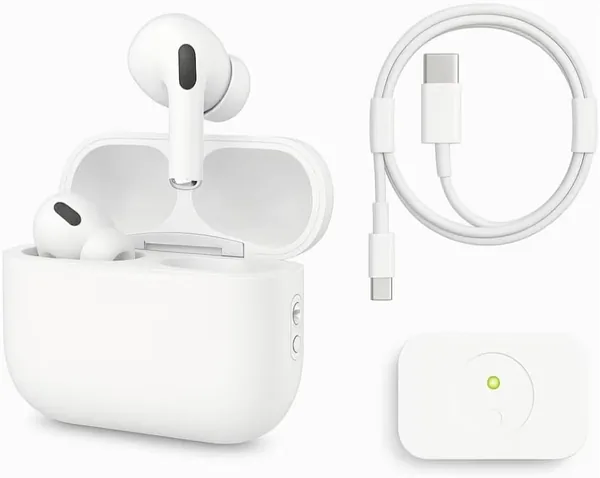 Pard Wireless Bluetooth In-Ear Headphones White Noise Cancelling Wireless Charging Case IPX5 Waterproof