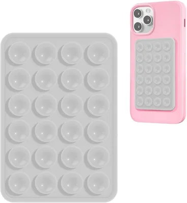 Soporte para Celular SC ACCESORIOS con Ventosa de Silicón para Superficies Lisas, Ideal para Grabar Videos y Selfies