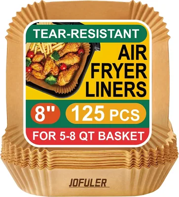 Jofuler Air Fryer Liners 125 Pcs