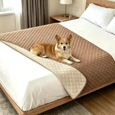 Joschapeau Manta Impermeable para Perro y Gato, Cobija Protectora para Mascotas, Protector de Muebles