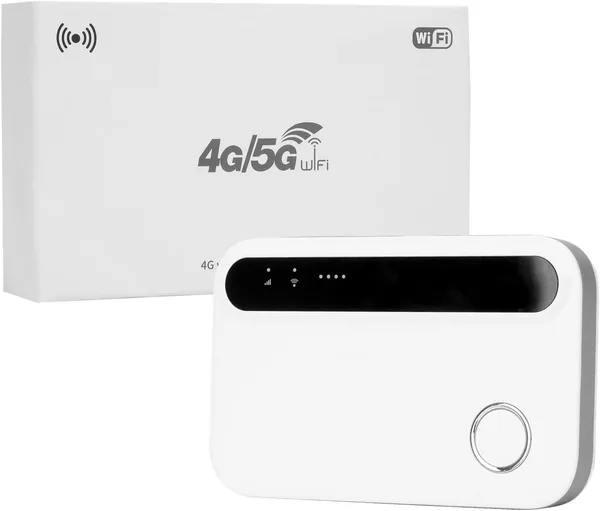 Porte WiFi 5G Portable Rechargeable 2100mAh, WPA2