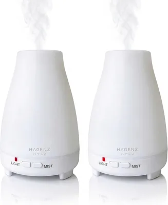 HAGENZ 150ML Aroma Diffuser Humidifier (2 Pack White) Best Deal