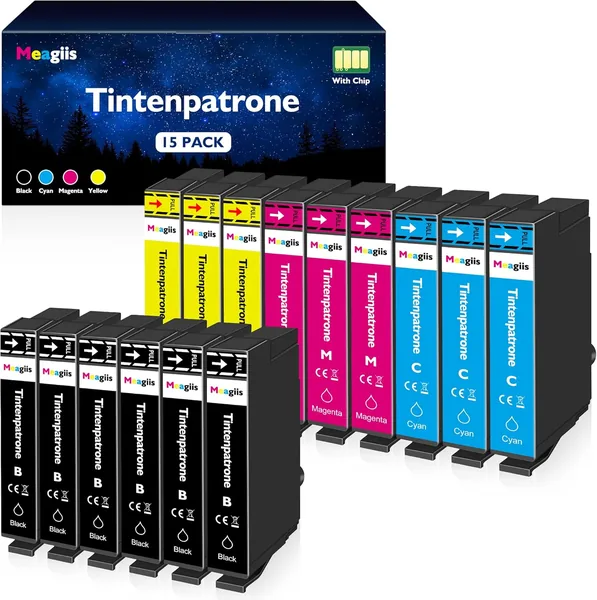 Meagiis Compatible for Epson 604XL Druckerpatronen