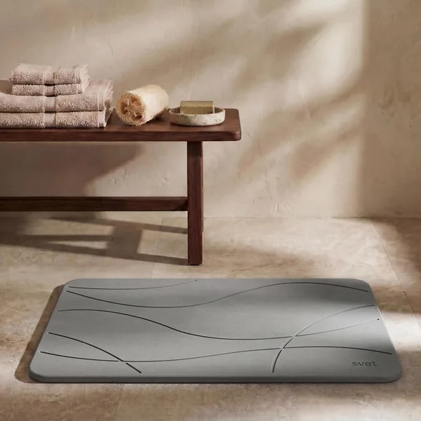 Svet Alfombra Diatomita Ba o - Secado R pido y Ultra Absorbente