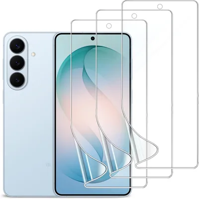 Dynasco 3-pak ochroniaczy ekranu do Samsung Galaxy S26, przezroczysty, miękki, elastyczny folia hydrożelowa TPU