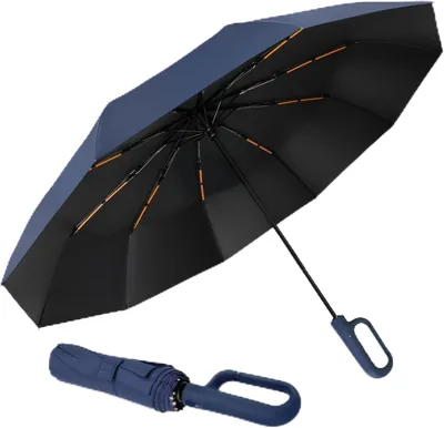 ZOMAKE Travel Umbrella UV Protection UPF 50+ Auto Open Close Windproof Folding Umbrella Best Deal