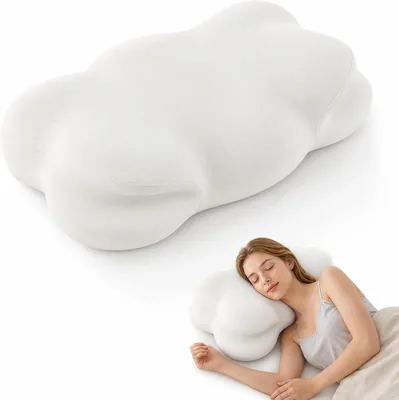 Ergonomic Memory Foam Neck Pillow