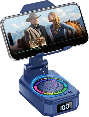 7 RGB Portable Speaker with Foldable Stand