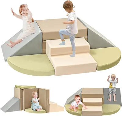 6-Piece Toddler Climbing Toys Indoor - Best Deal