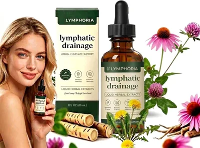 Gotas de Drenaje Linfático - Suplemento Eficaz para Hombres y Mujeres - 1 Unidad