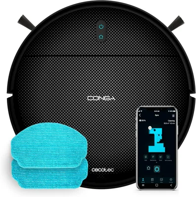 Cecotec Robotväsk  Conga M10 X-Treme Neo med Gyroskopnavigations, 2000Pa, 11% Off