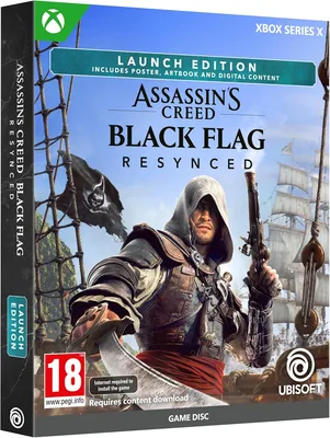 Assassin's Creed Black Flag Re-Synced Launch Ed. (Xbox X) - 5% Off