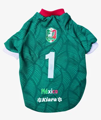 Camiseta Genérica para Perro Edición México con Nombre Grabado, Diseño de Chihuahua, Para Razas