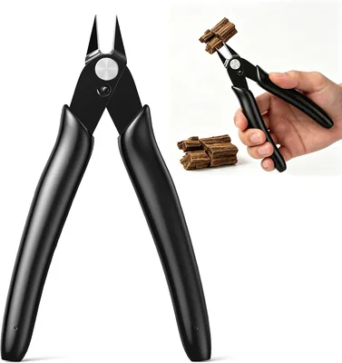 MCZon Oud Incense Cutter - Precision Stainless Steel Scissors for Bakhoor & Resin Chips, Compact Design