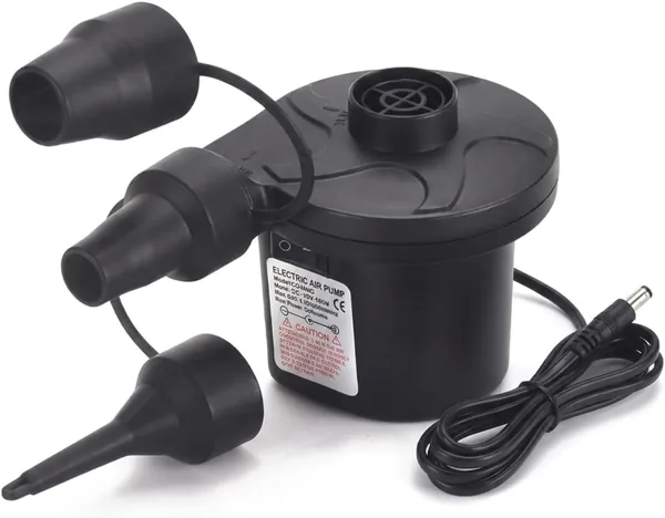 Bomba de Encher Colchão Boias Piscina Inflável Bivolt com Evacuação e Inflagem Silenciosa - Melhor Preço