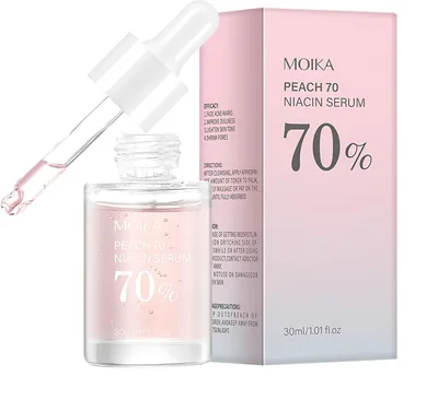 Peach 70 Niacinamid Serum do twarzy, 5% Niacinamid, Promieniejąca skóra, Najlepsza cena