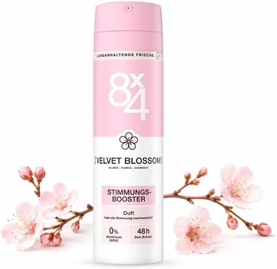 8x4 Velvet Blossom 150ml | 85% Rabatt