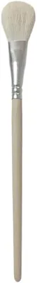 Acrylic Painting Mop Brush Set - Round & Oval Blending Brushes, Wooden Handle - Best Deal