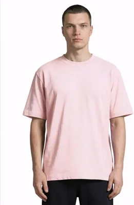 Camiseta Oversize 185 gsm 100% Algodón Completo Hombre Mujer Manga Corta