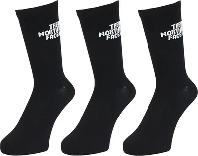 The North Face JACQUARD LOGO 3P Socks, Set of 3 Pairs