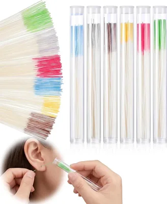 YIPFEN Thread per Punti Ear Piercing, 360 Pezzi | Colorati e Disposabili per Igiene Profonda, Eliminano l'Odore