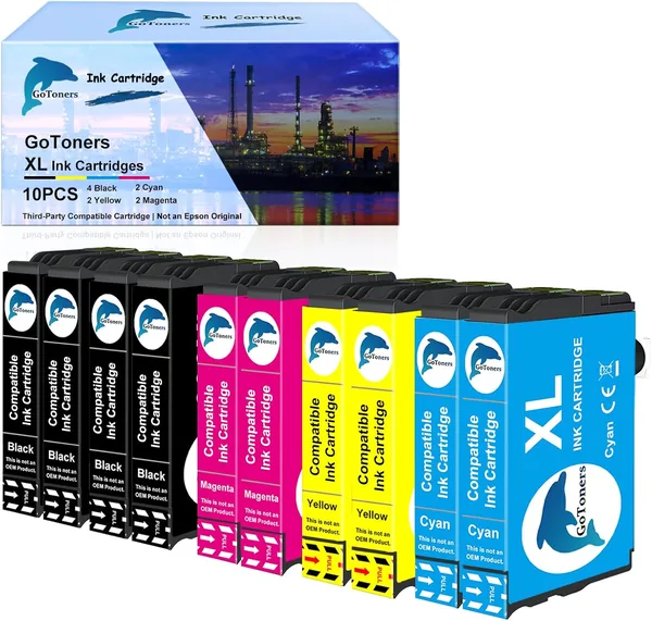 Ink Cartridge Compatible Epson XP-2200 XP-3200 XP-4200 pour XP 604 XL
