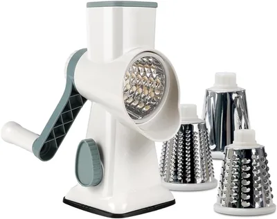Crank Cheese Iron med Vegetabil Razor 3, Stainless Steel Blad, Snabbt Veggcutter, Perfekt för Potater