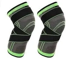Knee Support Compression Sleeve - Gym & Daily Use, Pain Relief, Non-Slip Breathable