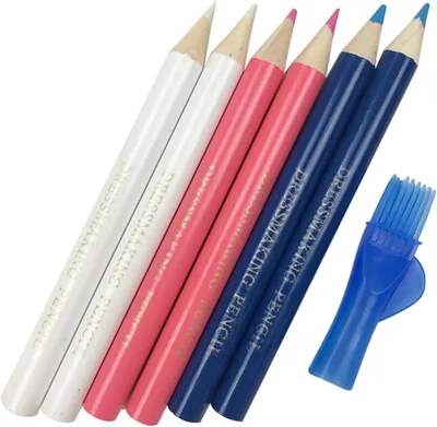 6 Pcs Sewing Fabric Pencils - Best Deal