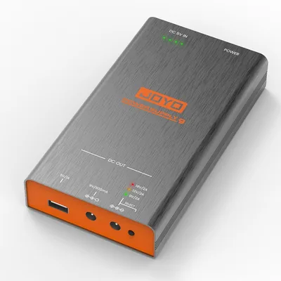 JOYO - Fuente de alimentación de pedal de guitarra portátil recargable de 4800 mAh con salida ajustable de 9 V/12 V/18 V CC