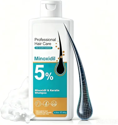 5% Minoxidil Shampoo - 35% Off | Hair Growth for Men & Women