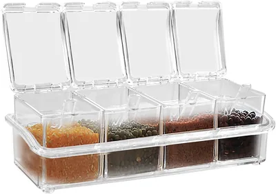4 Compartment Spice Container 61% Off