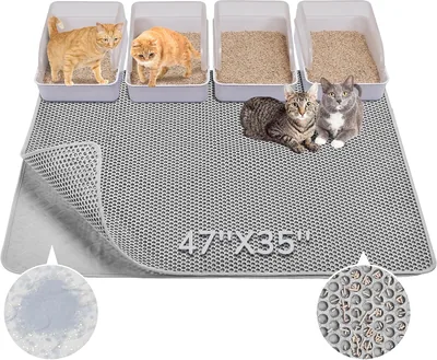 BurgeonNest XL Cat Litter Mat 119x89cm 15% Off