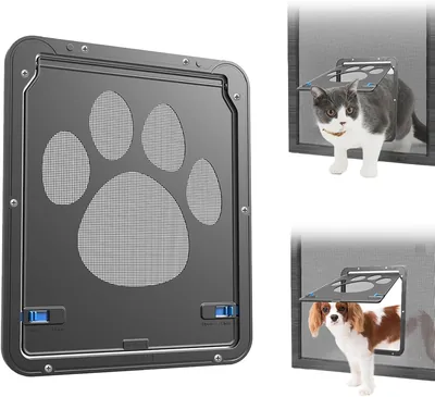 Puerta para Mascotas GCIABIV 1 Puerta, Acceso Independiente para Gatos