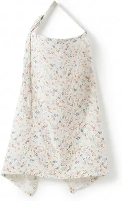 RooRound Nursing Cover for Breastfeeding, 100% Breathable Privacy Apron