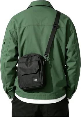 Mini Crossbody Bag for Men & Women - Small Messenger Bag SGD 31.61