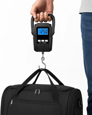 Jagrovo Digital Fish Scale 110lb/50kg - Portable Hanging Luggage Scale