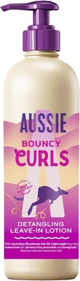 Lotion para rizos definidos Aussie 235 ml. Alisado, fortalecimiento y desenredo del cabello rizado. Protección contra el frizz durante 48 horas. 11% de descuento