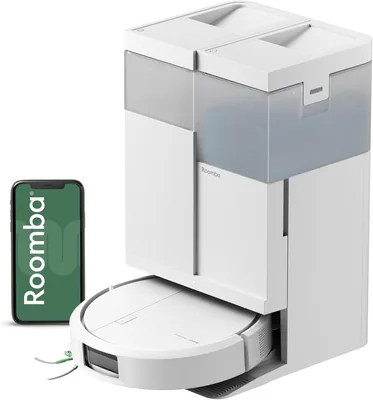 iRobot Roomba Plus 515: Aspiradora Autómata con Lavado y Cepillo Extensible, 22.000 Pascales