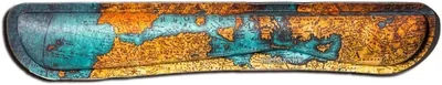 وسادة راحة المعصم من ليزماندو لللوحة المفاتيح - حجم 40 × 7 سم - رغوة الذاكرة تسهيل الكتابة وتخفيف آلام المعصم - تصميم إرغوني - مضادة للانزلاق
