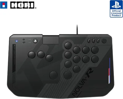 NOLVA Reactor 静音モデル メカニカル全ボタン アーケードコントローラー PlayStation®5、PlayStation®4、Windows PC用