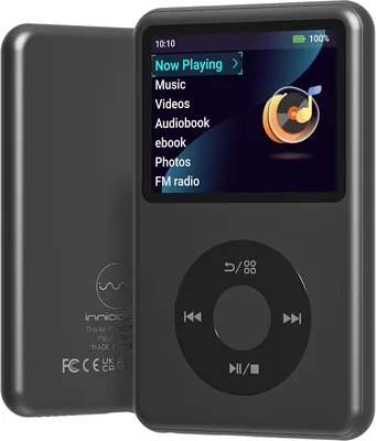 Innoasys MP3 Player Bluetooth Y1 128G Negro - 18% Descuento