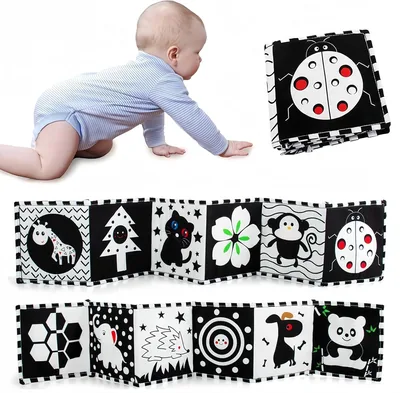 Eytzpto Black & White High-Contrast Baby Toys - Best Deal