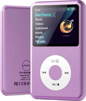 Innoasís Reproductor MP3 Bluetooth Y1, 128G Púrpura - Mejor Precio