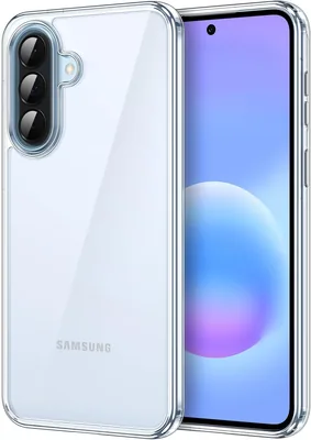 حالة JETech لجهاز Samsung Galaxy A57 5G، غطاء هاتف وقائي ضد الصدمات لا يصفر، ظهر من البولي كربونات المضاد للخدش (شفاف)
