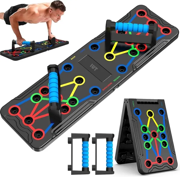 Solid Push Up Board 15 in 1 Workout Equipment Best Deal