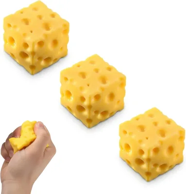 JaiZvt 3PCS Giant Cheese Squishy 6% Off